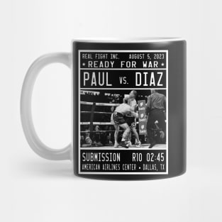 Nate Diaz Chokes Jake Paul Mug